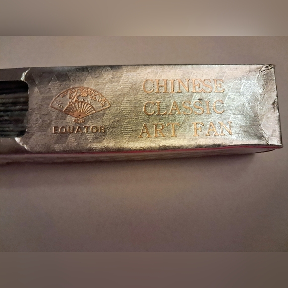 Chinese Classic Art Fan Vintage 1984 - Picture 13 of 16